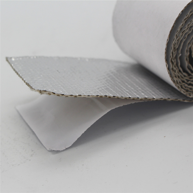Self-Adhesive Aluminized Heat Barrier Tape is a aluminized heat shield tape