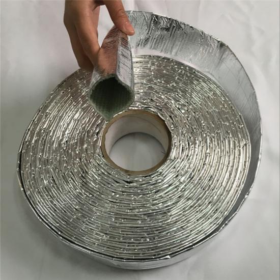 Alambre de fibra de vidrio recubierto de aluminio reflectante y cable Manga 