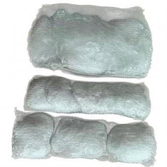 Fiberglass muffler packing bag for motorcycle exhaust silencer repacking